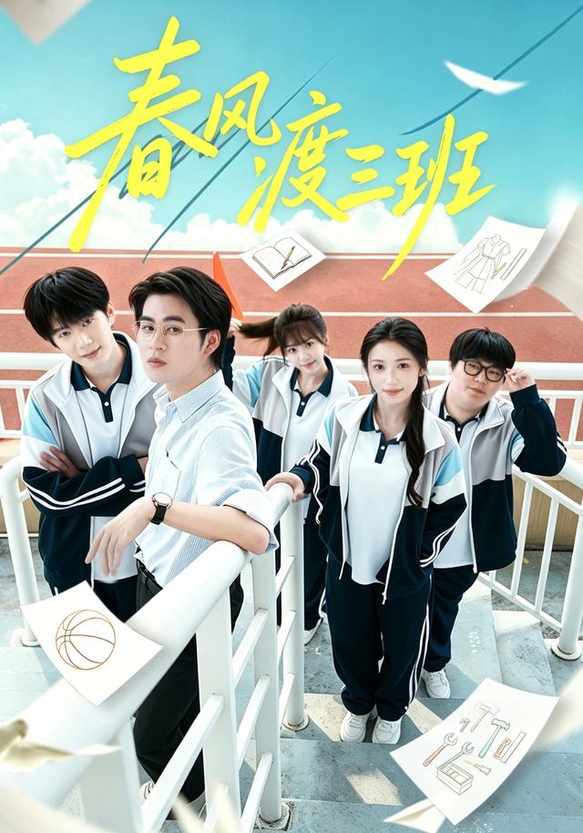 《春风渡三班》真人短剧海报